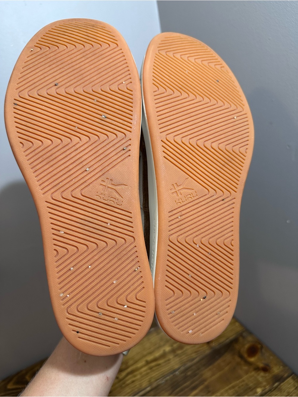 Women's KURU ROAM Atla Supportive Comfort Slip On Sneaker Loafer Canvas Size 9 - Picture 3 of 10